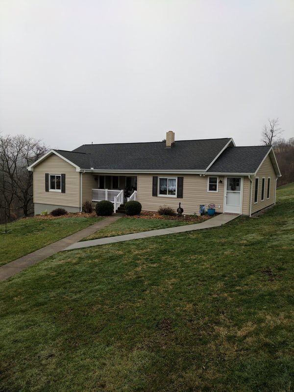 Addition and whole house siding